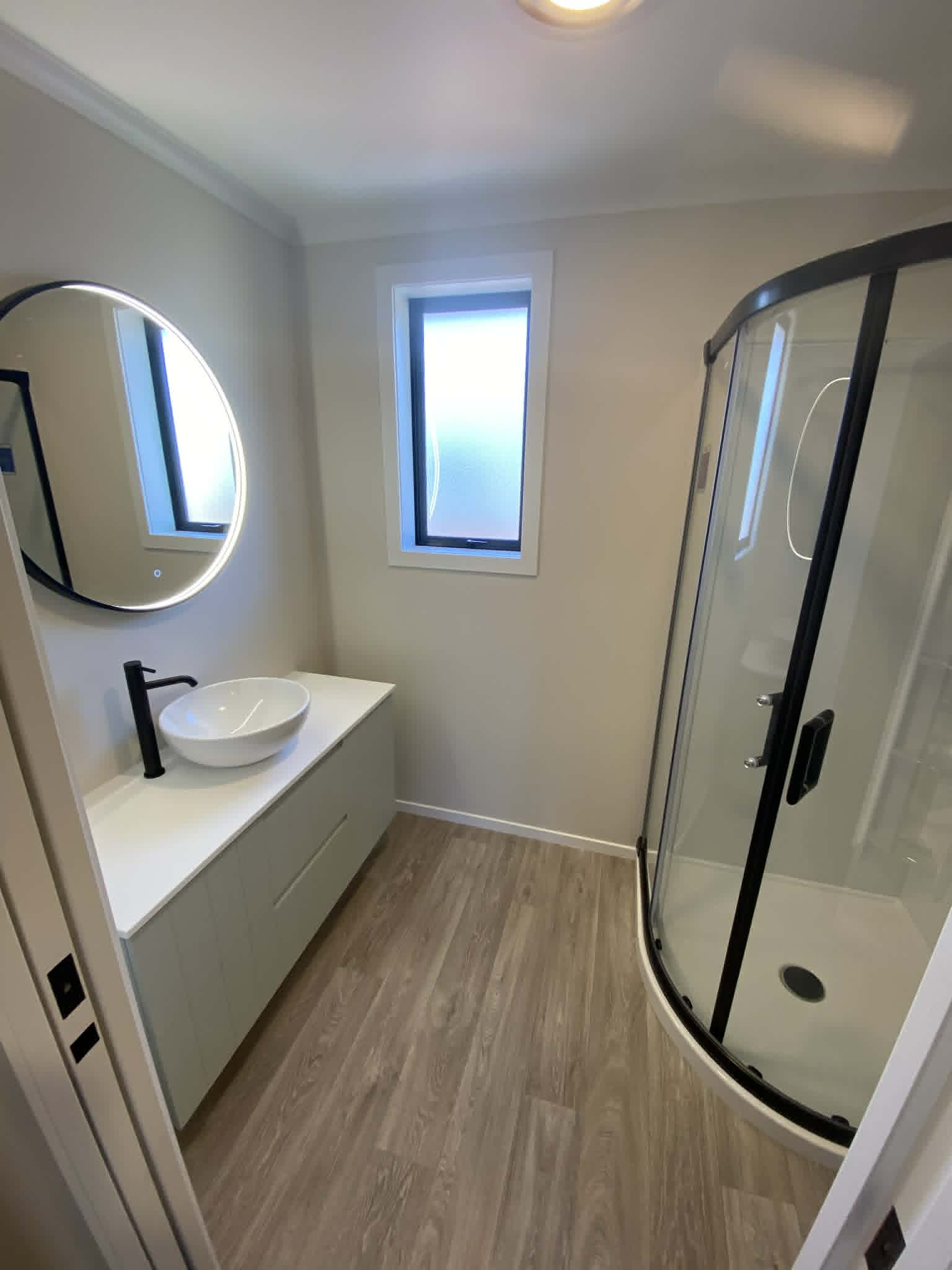 Bathroom after gib stopping